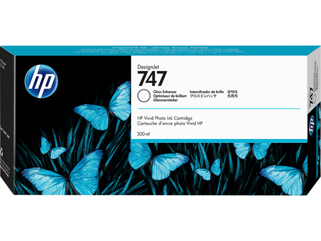 HP Tintenpatrone Gloss Enhancer (P2V87A, 747)