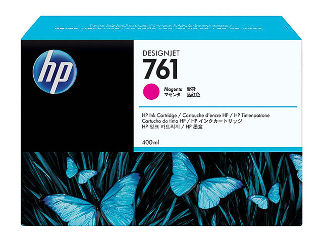 HP Tintenpatrone magenta (CM993A, 761)