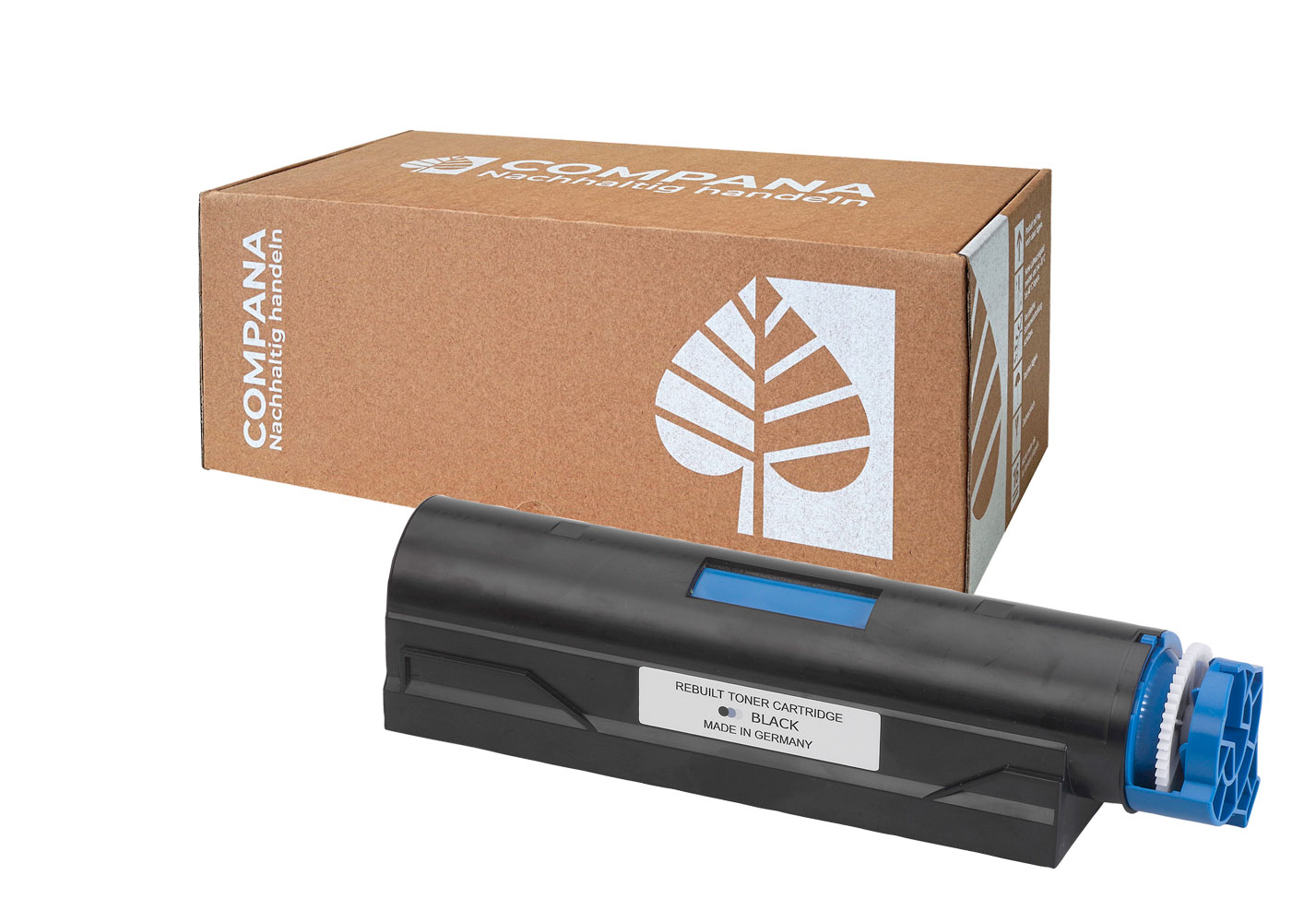 Compana Toner-Kit schwarz HC (46841) ersetzt 45807106