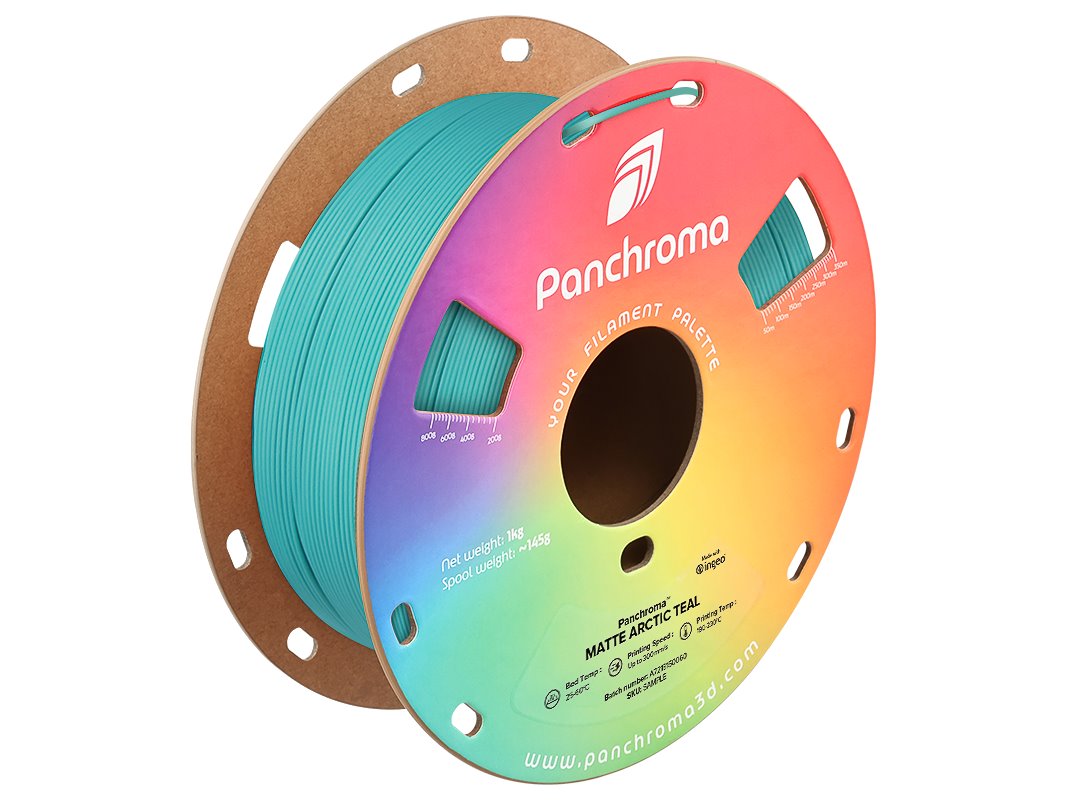 POLYMAKER POLYTERRA 3D FILAMENT PLA 1,75mm ARCTIC TEAL 1kg PM70844