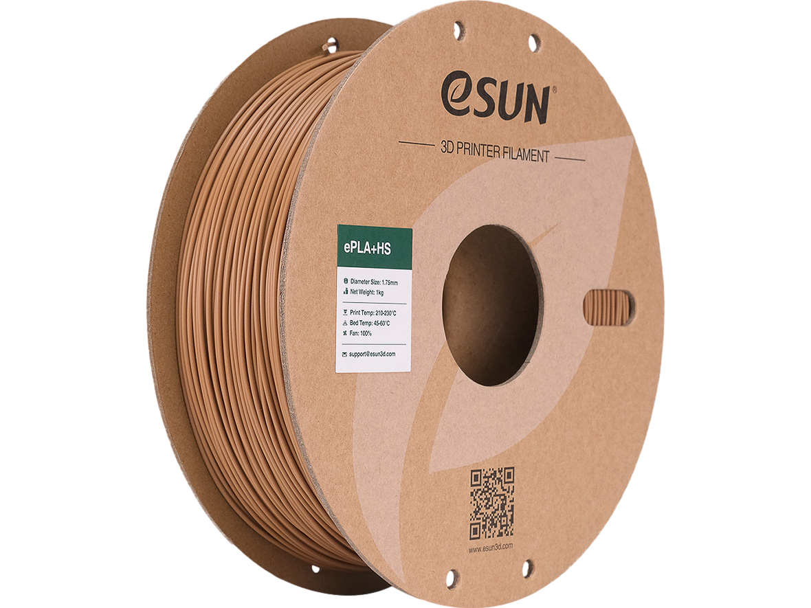 EPLA+HS 1,75mm LIGHT BROWN 1kg ESUN 3D FILAMENT