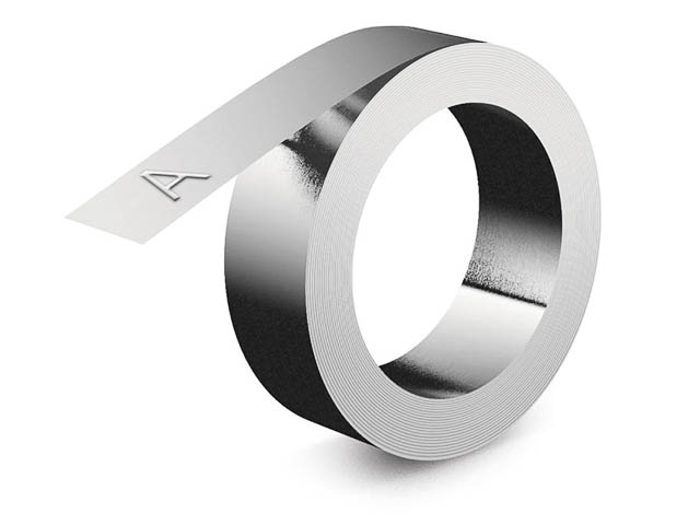 Dymo Aluminiumband ohne Kleber 12mm (31000)