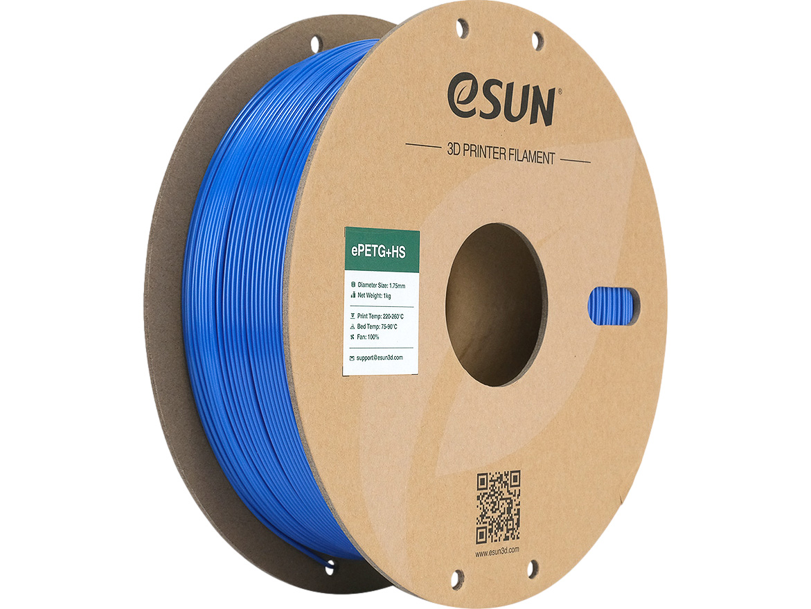 ESUN 3D FILAMENT EPETG+HS 1,75mm SOLID BLUE 1kg