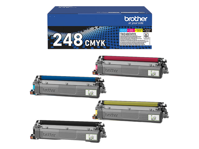 Brother Toner-Kit gelb, magenta, schwarz, cyan SC (TN-248VAL)
