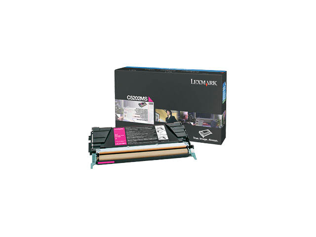 Lexmark Toner-Kartusche magenta (C5202MS)