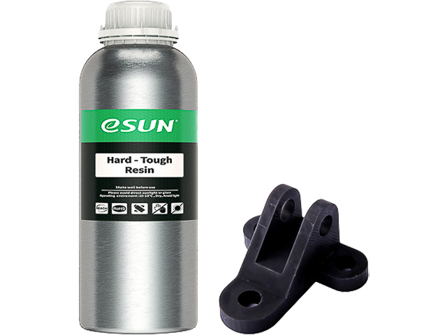 UV/LCD HARD TOUGH BLACK 1kg ESUN 3D RESIN 405NM