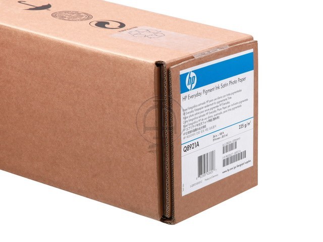 Q8921A HP Fotopapier 36 (914mm) 30,5 Meter weiss 235gr Satin