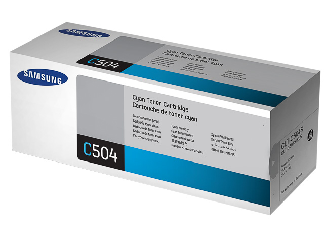 Samsung Toner-Kit cyan (SU025A, C504)