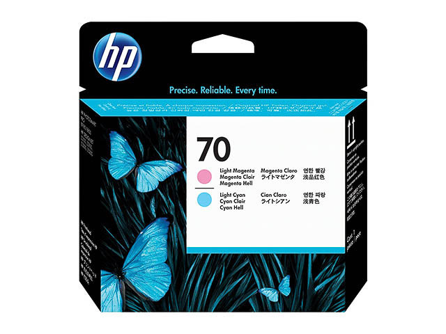 HP Tintendruckkopf cyan light/magenta (C9405A, 70)