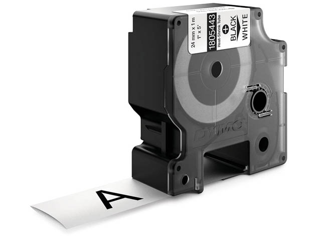 Dymo Heißschrumpfschlauch 6mm schwarz/gelb (1805443)