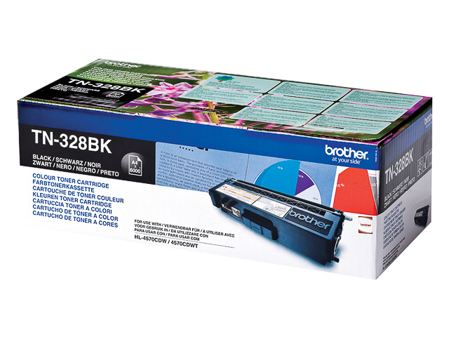 Brother Toner-Kit schwarz HC plus (TN-328BK)