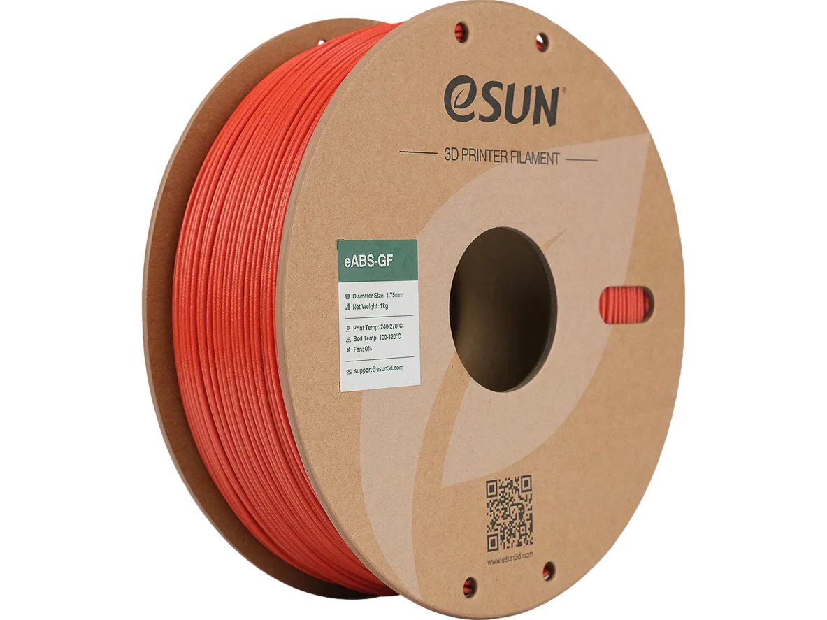 EABS-GF 1,75mm RED 1kg ESUN 3D FILAMENT