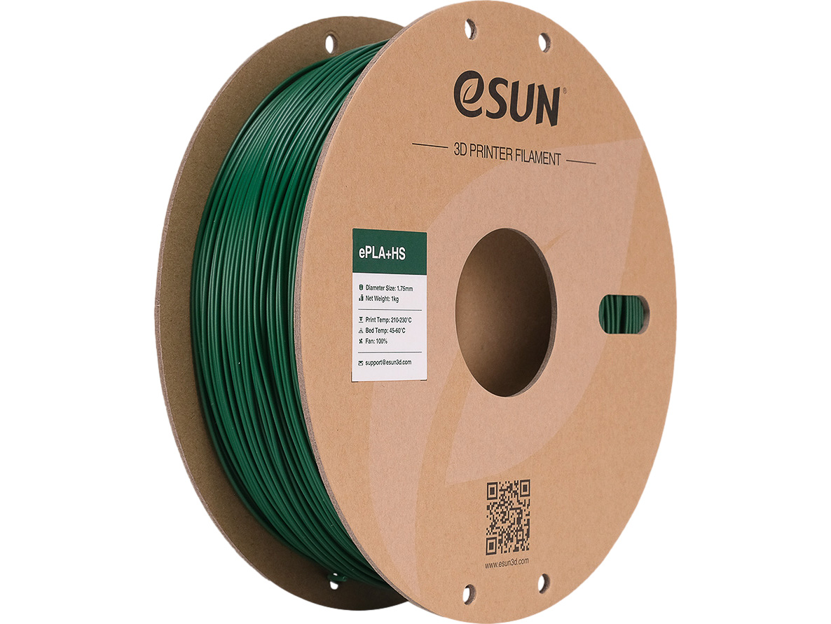 EPLA+HS 1,75mm PINE GREEN 1kg ESUN 3D FILAMENT