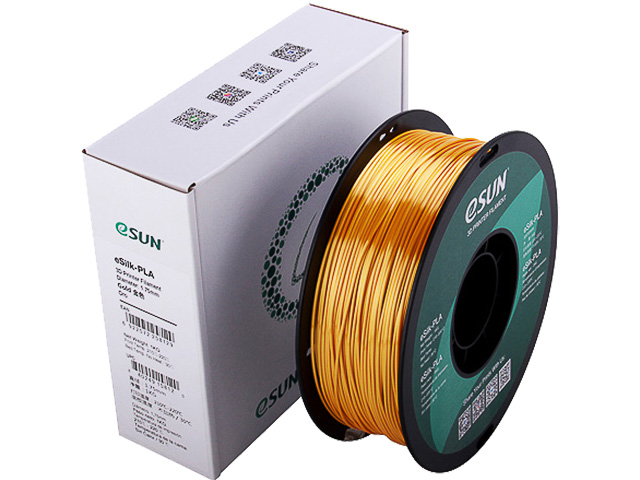 EPLA-SILK 1,75mm GOLD 1kg ESUN 3D FILAMENT