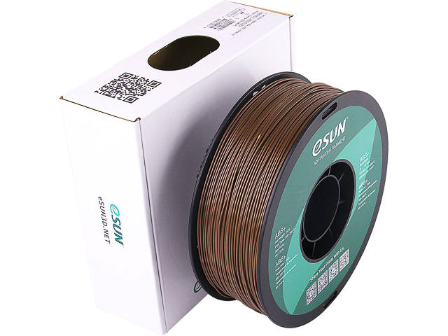 ESUN 3D FILAMENT ABS+ 1,75mm BROWN 1kg