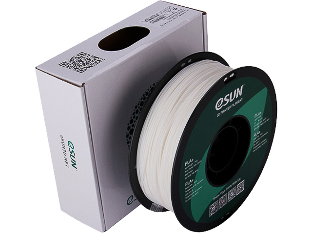 ESUN 3D FILAMENT PLA+ 1,75mm WHITE 1kg