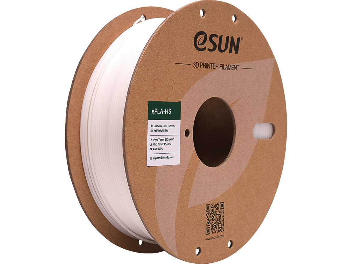 ESUN 3D FILAMENT EPLA+HS 1,75mm WHITE 1kg