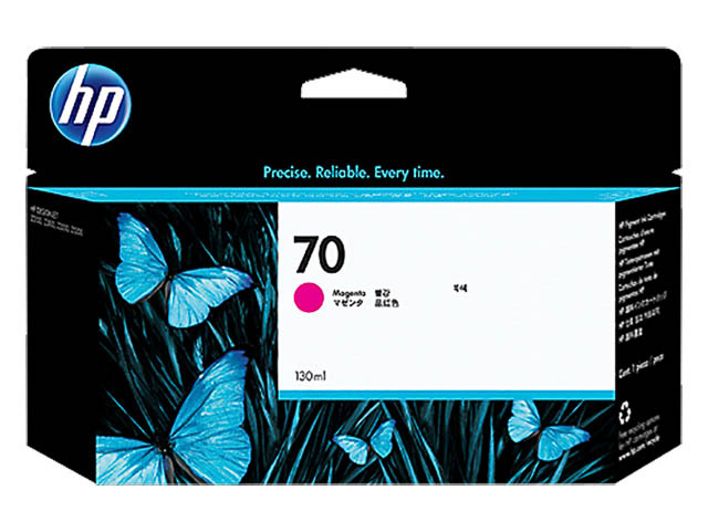 HP Tintenpatrone magenta (C9453A, 70)