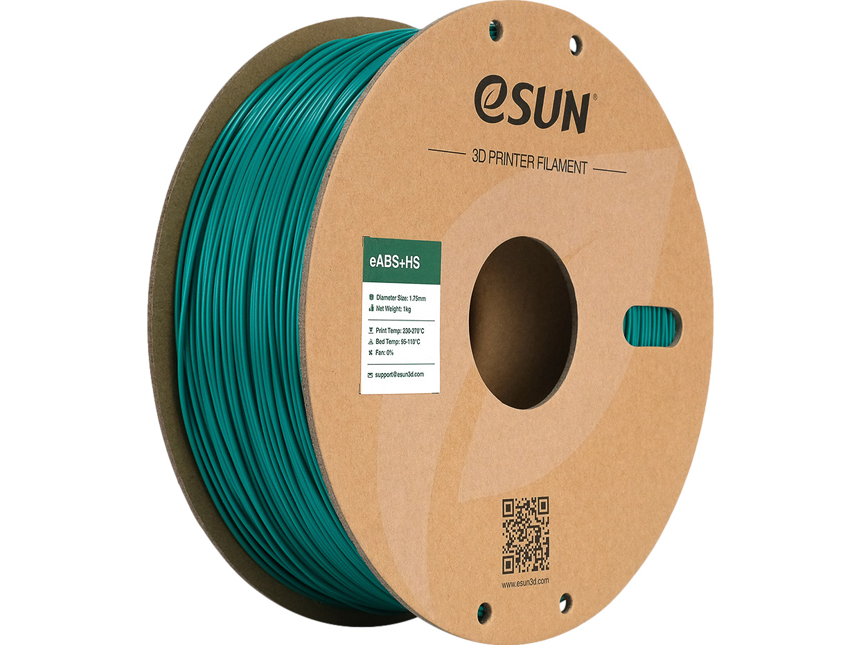 ESUN 3D FILAMENT EABS+HS 1,75mm GREEN 1kg