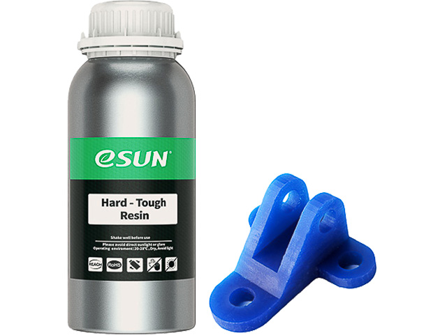 UV/LCD HARD TOUGH BLUE 1kg ESUN 3D RESIN 405NM