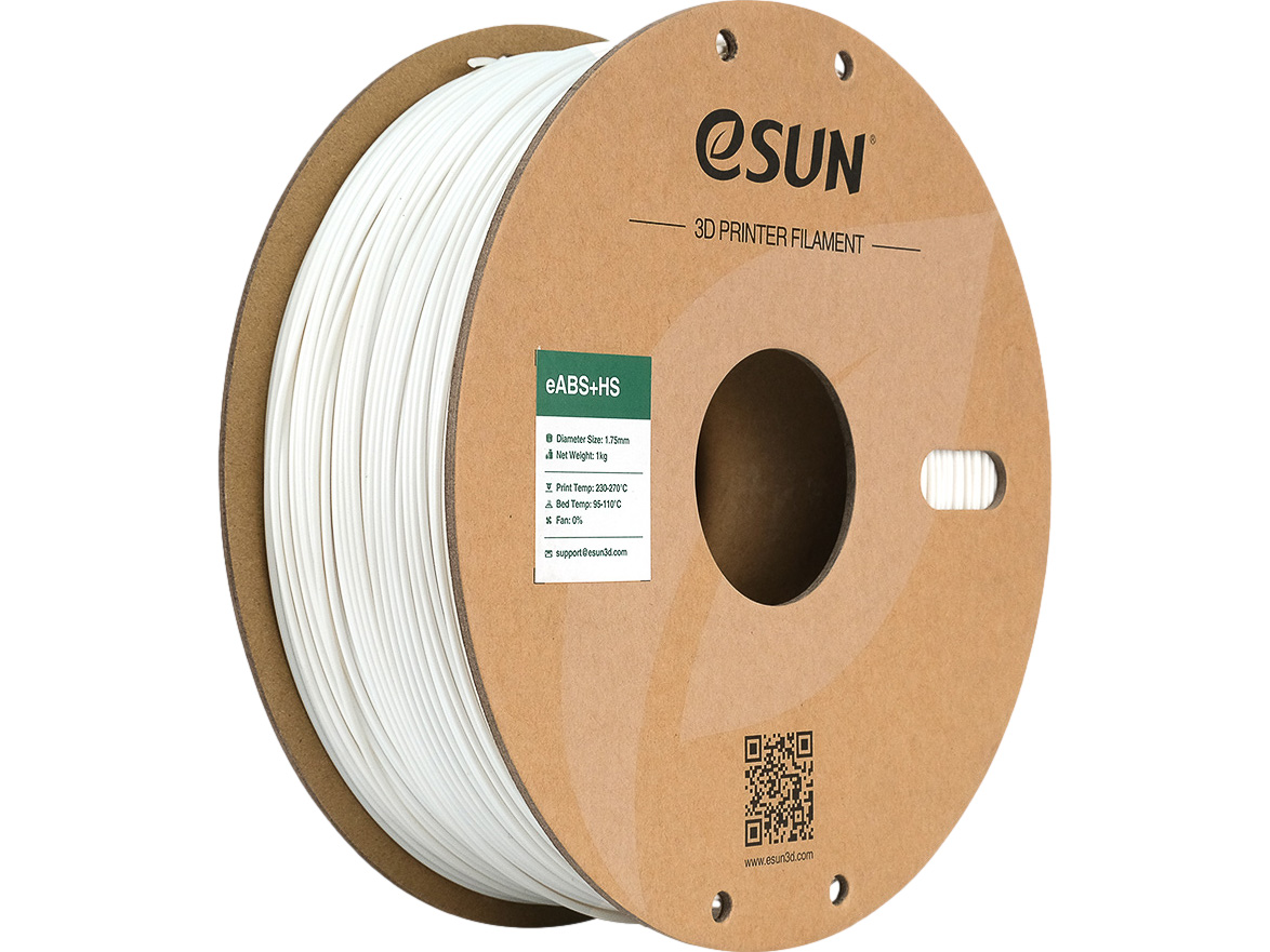 ESUN 3D FILAMENT EABS+HS 1,75mm WHITE 1kg
