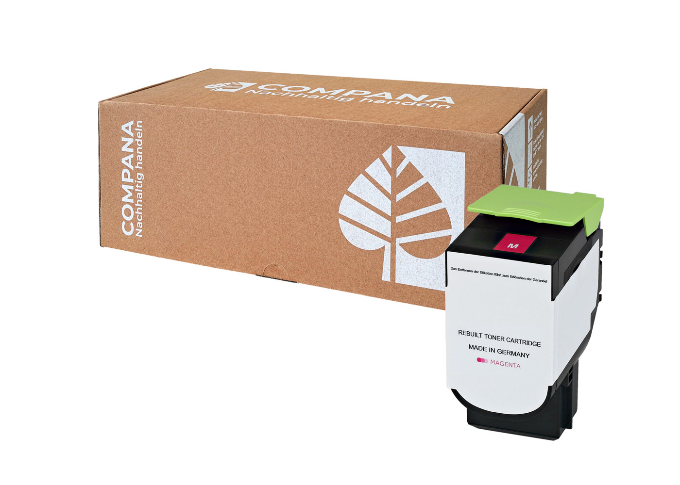 Compana Toner-Kit magenta HC plus (46657) ersetzt 802HM