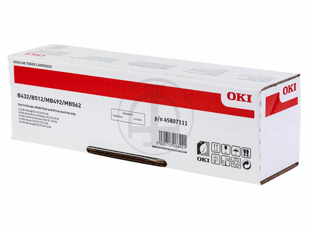 OKI Toner-Kit schwarz HC plus (45807111)
