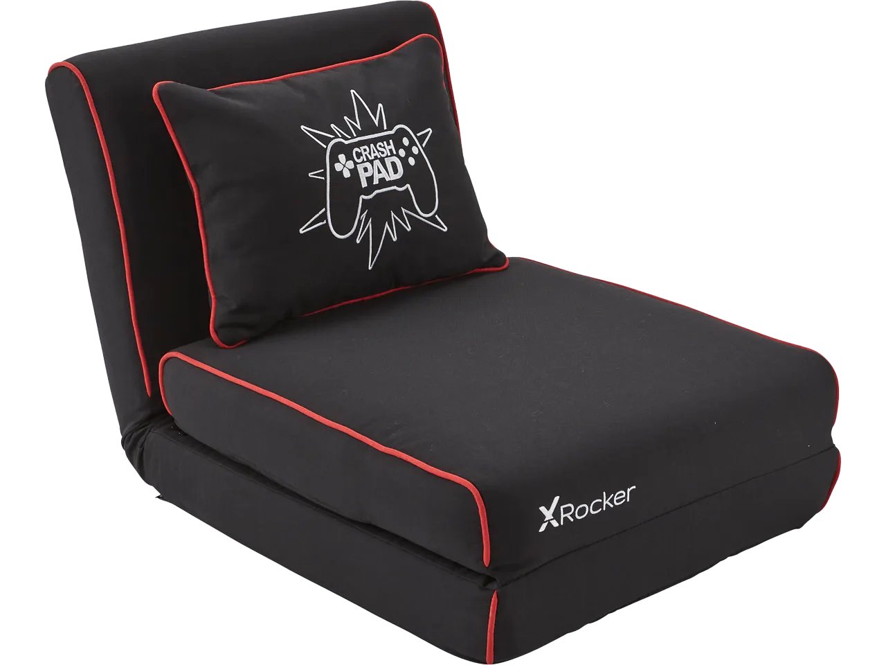 XROCKER CRASH PAD JR GAMING KLAPPSESSEL & SCHLAFSESSEL 5132901 Stoffbezug schwarz-rot