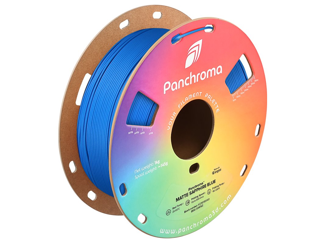 POLYMAKER POLYTERRA 3D FILAMENT PLA 1,75mm SAPHIRE BLUE 1kg PM70828