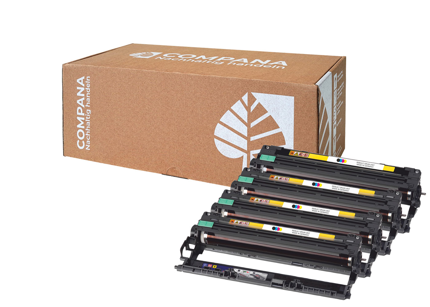 Compana Fotoleitertrommel gelb, magenta, schwarz, cyan (49845) ersetzt DR-230CL