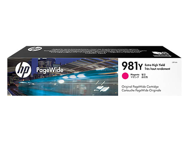 HP Tintenpatrone magenta HC plus (L0R14A, 981Y)