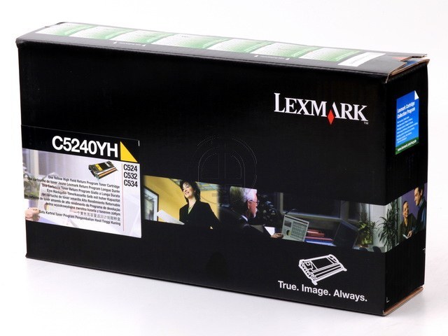 Lexmark Toner-Kartusche Prebate gelb HC (C5240YH)