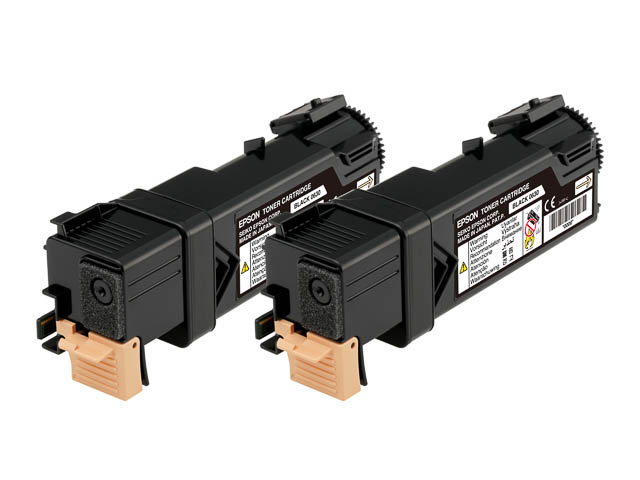 Epson Toner-Kit 2 x schwarz (C13S050631, 0631)