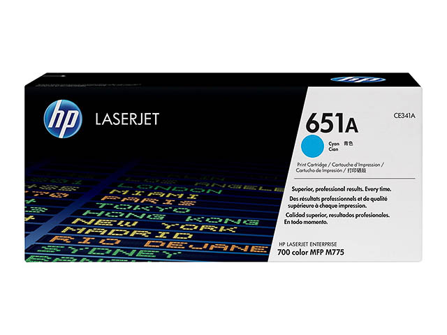 HP Toner-Kartusche cyan (CE341A, 651A)