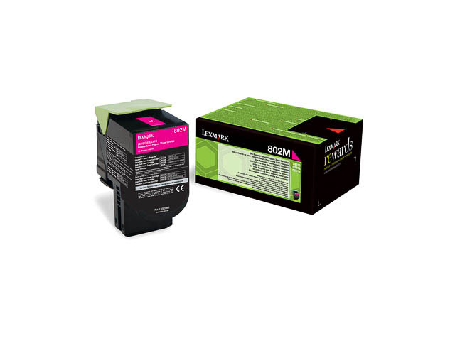 Lexmark Toner-Kit Return magenta (80C20M0, 802M)