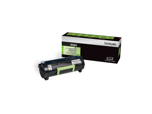 Lexmark Toner-Kartusche schwarz (60F0HA0, 602HA)