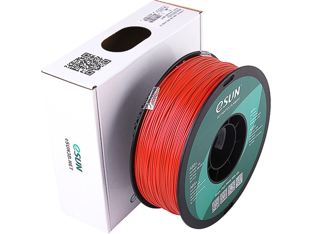 ESUN 3D FILAMENT ABS+ 1,75mm RED 1kg