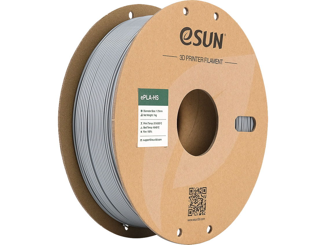 EPLA+HS 1,75mm SILVER 1kg ESUN 3D FILAMENT