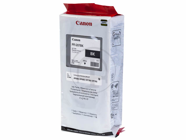 Canon Tintenpatrone schwarz HC (8789B001, PFI-207BK)