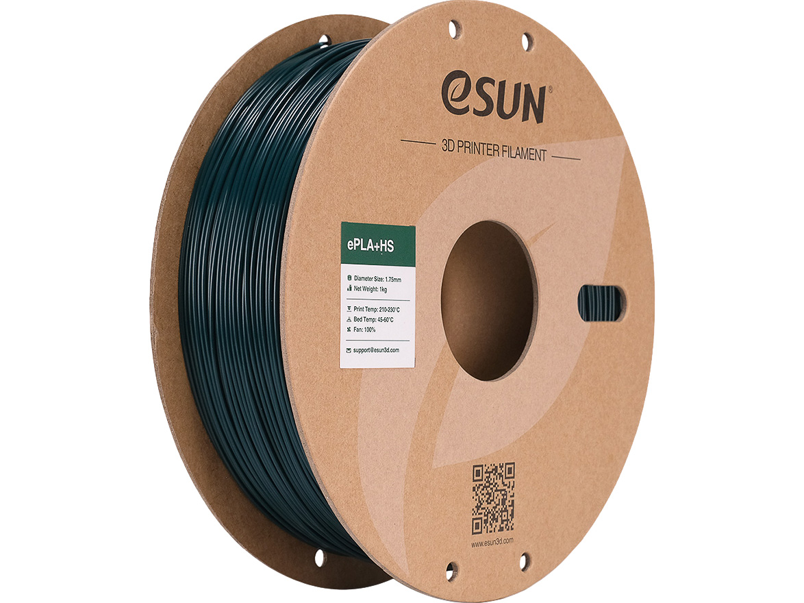 EPLA+HS 1,75mm GREEN 1kg ESUN 3D FILAMENT