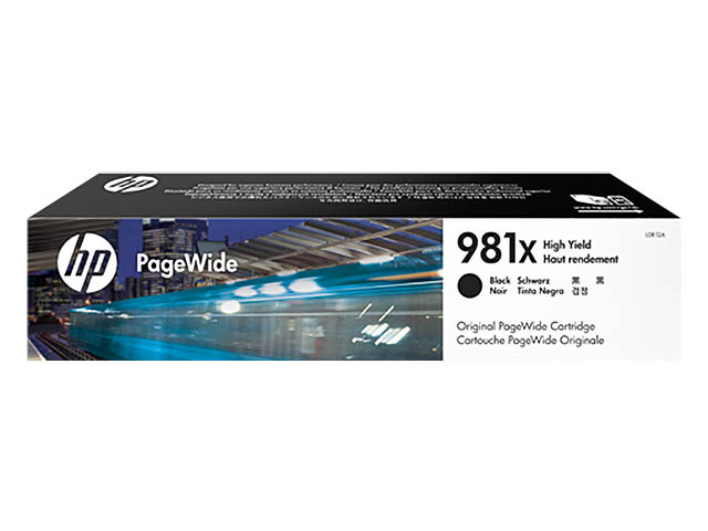 HP Tintenpatrone schwarz HC (L0R12A, 981X)