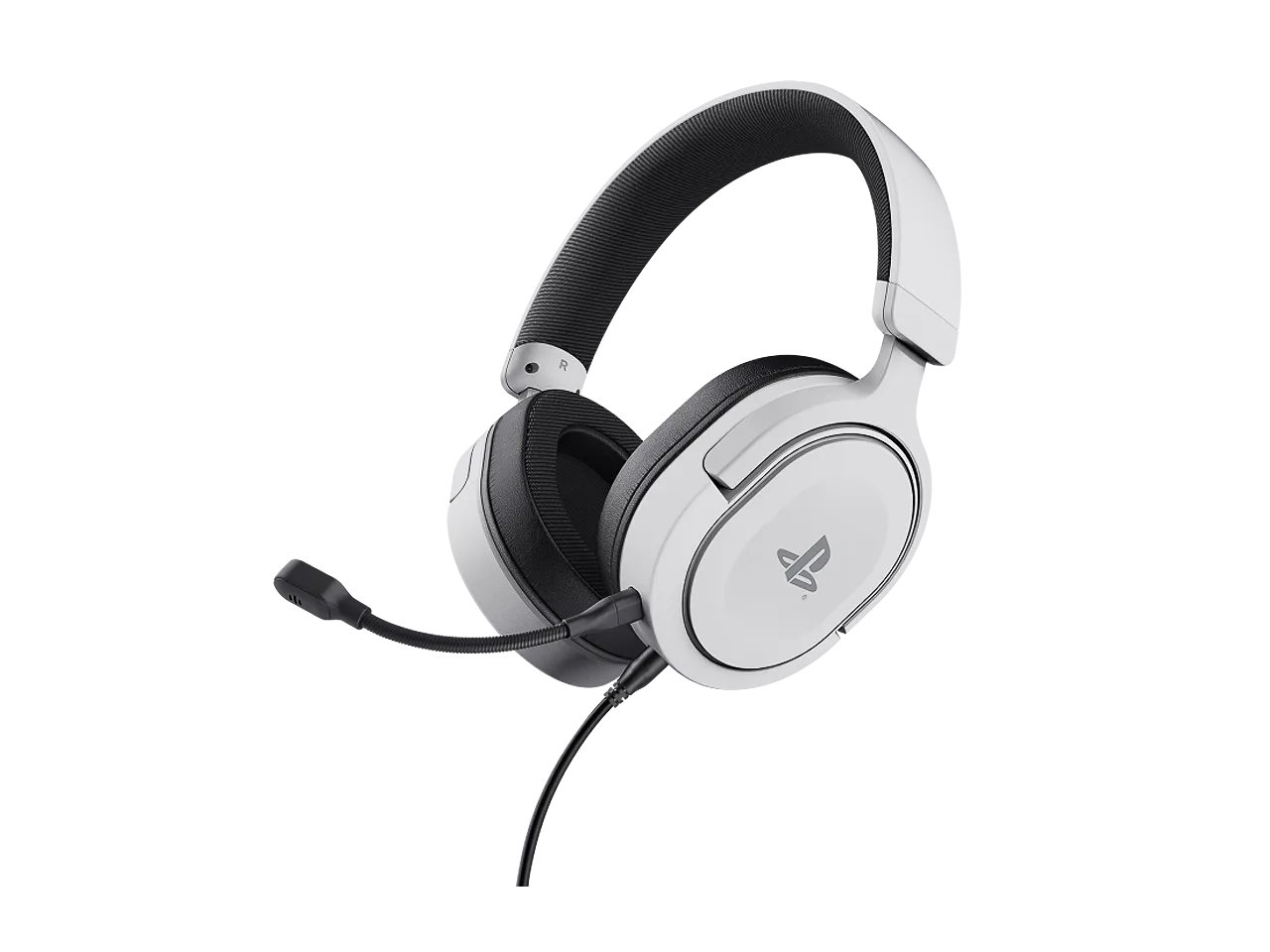 TRUST GXT498W FORTA GAMING HEADSET 3.5mm 24716 Kabel weiss Over-Ear PS5