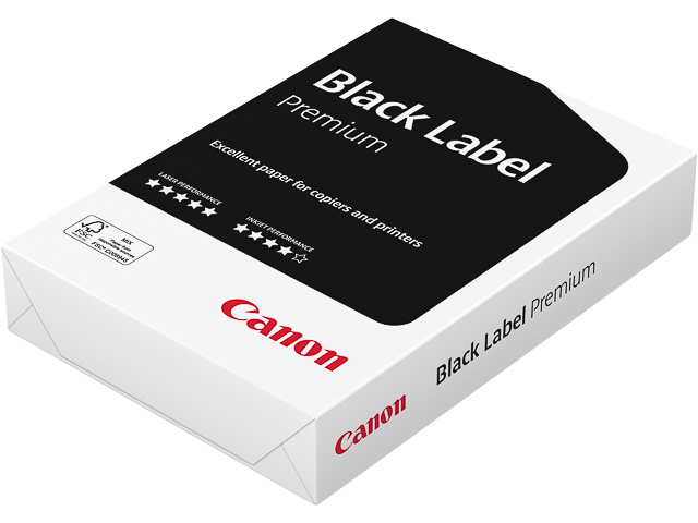 96603554 CANON Black Label Premium Kopierpapier A4 (210x297mm) 500Blatt