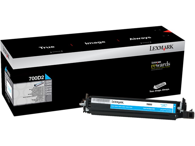Lexmark Entwicklereinheit cyan (70C0D20, 700D2)