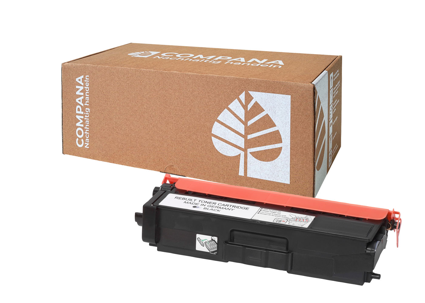 Compana Toner-Kit schwarz HC plus (46778) ersetzt TN-329BK