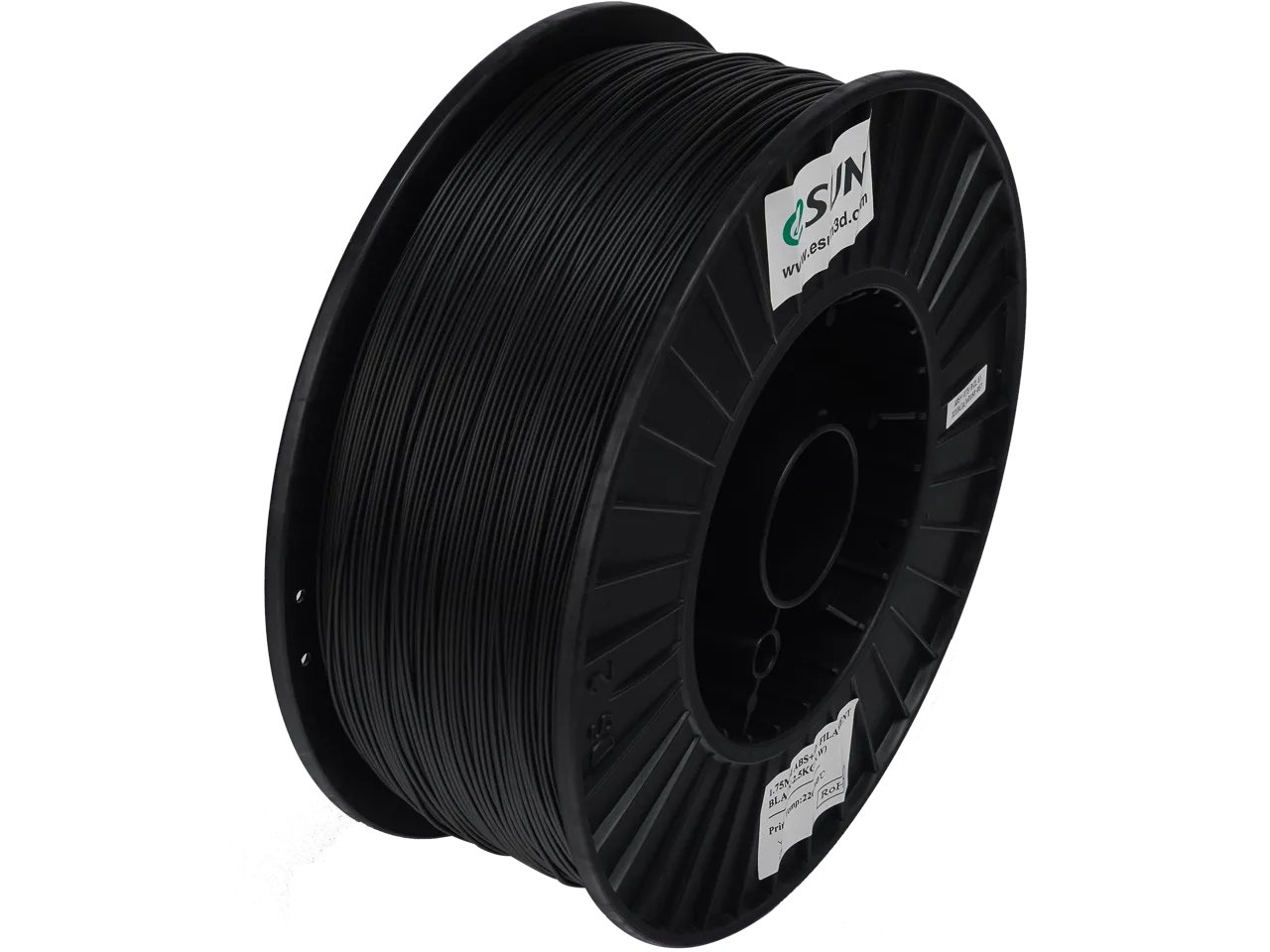ABS+ 1,75mm BLACK 2,5kg ESUN 3D FILAMENT