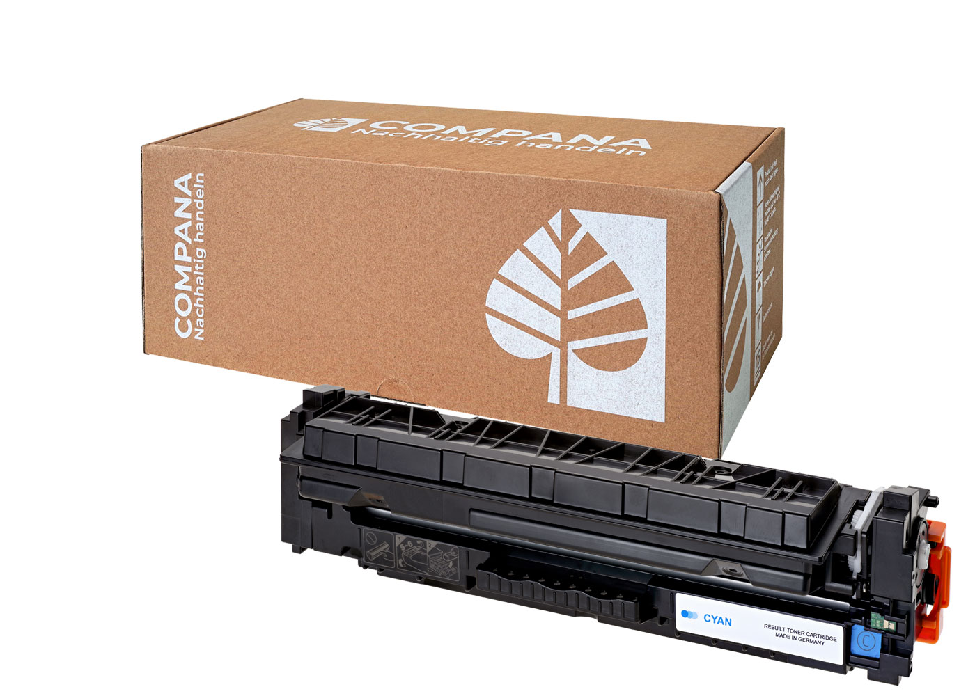 Compana Toner-Kartusche cyan HC (49583) ersetzt 055H