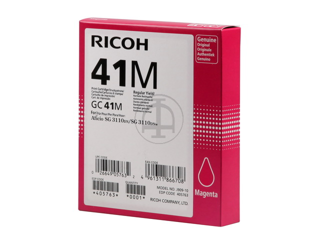 Ricoh Gel-Kartusche magenta HC (405763, GC-41MH)
