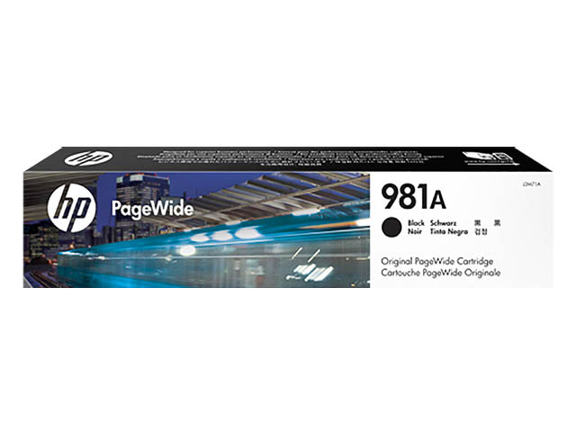 HP Tintenpatrone schwarz SC (J3M71A, 981a)