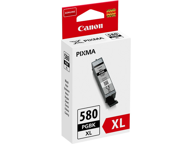 Canon Tintenpatrone pigment schwarz HC (2024C001, PGI-580PGBKXL)